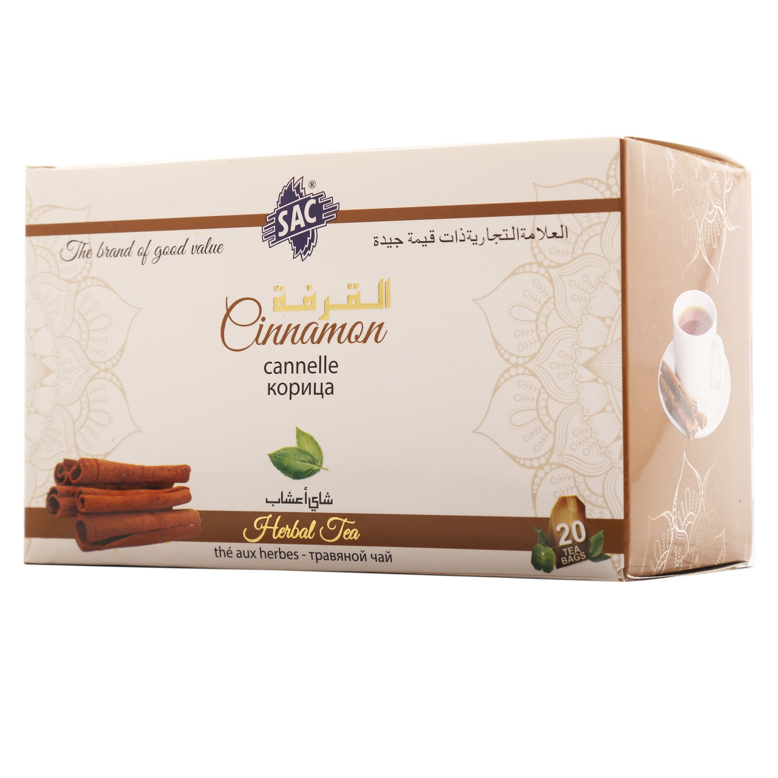 Cinnamon Herbal Tea ( 20 Sachet per box)